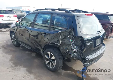 2018 Subaru Forester 2.5I from USA, damaged, VIN JF2SJABC8JH447327
